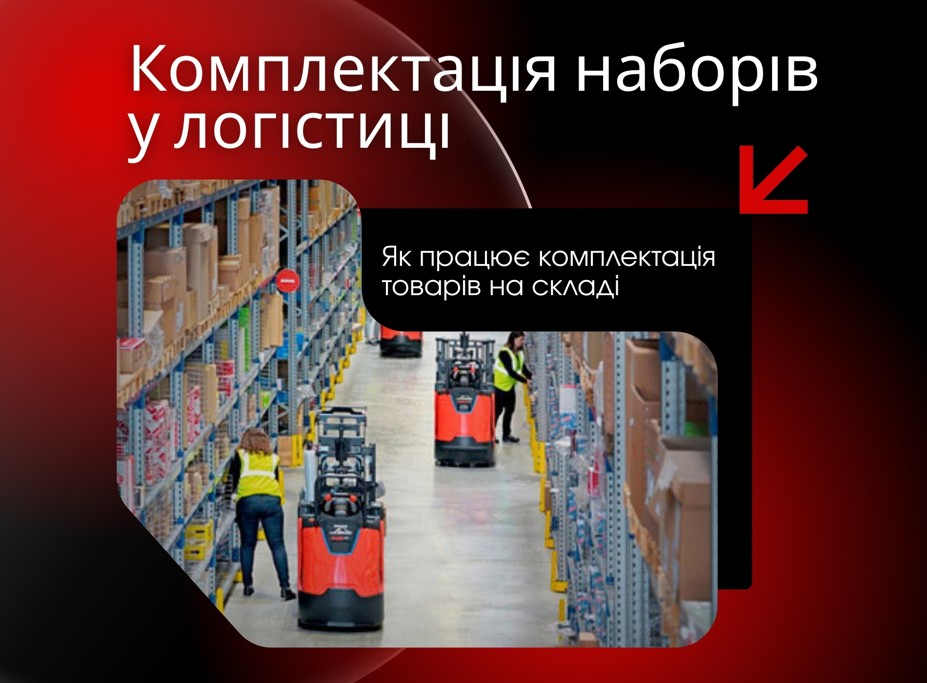 Комплектація наборів у логістиці. Як склади прискорюють обробку замовлень та зменшують кількість помилок.